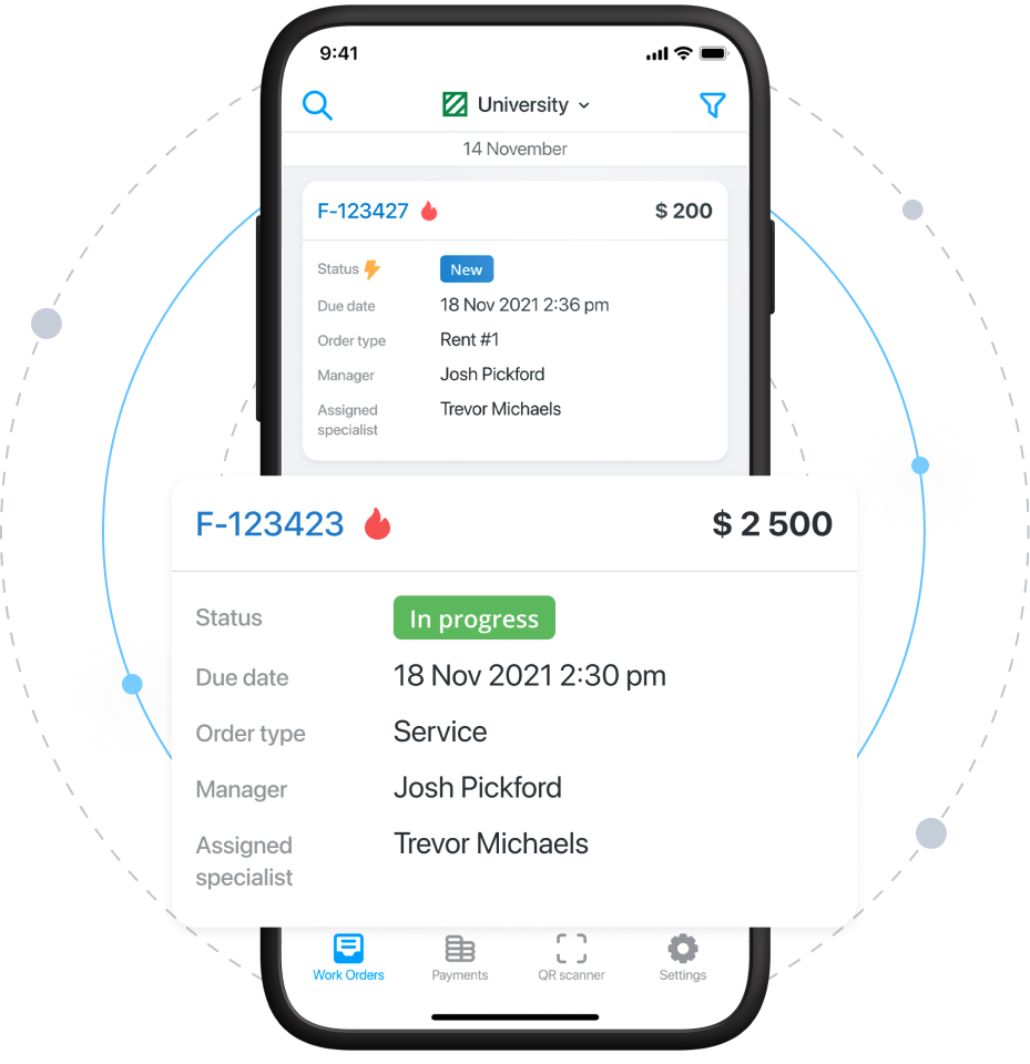Production Work Order App Business management software – Software for service businesses