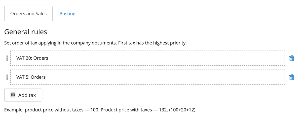 Aplicando Impuestos