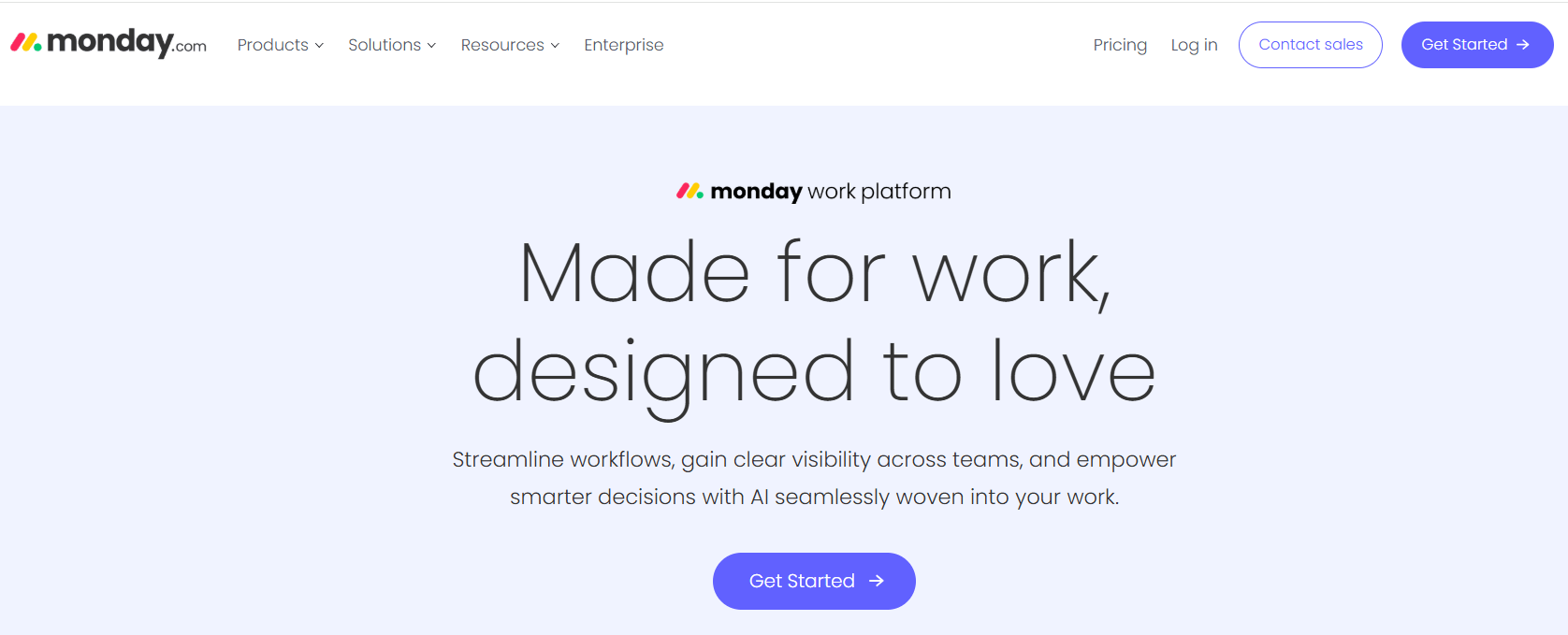 Monday.com — Best for Customizable Workflows