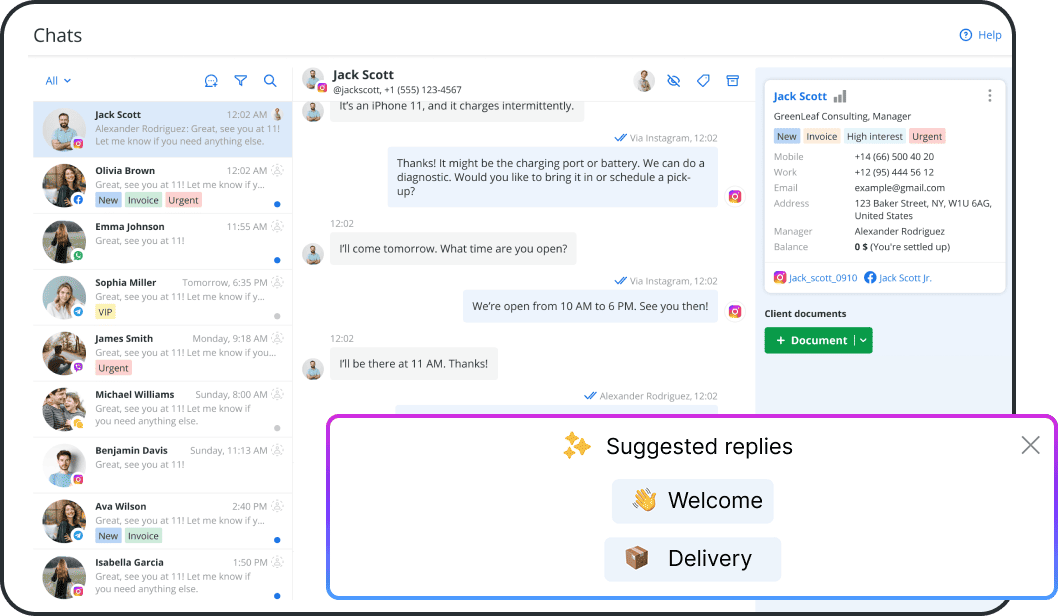 Smart Tools for Messaging and Social CRM: Templates, Tags & Filters