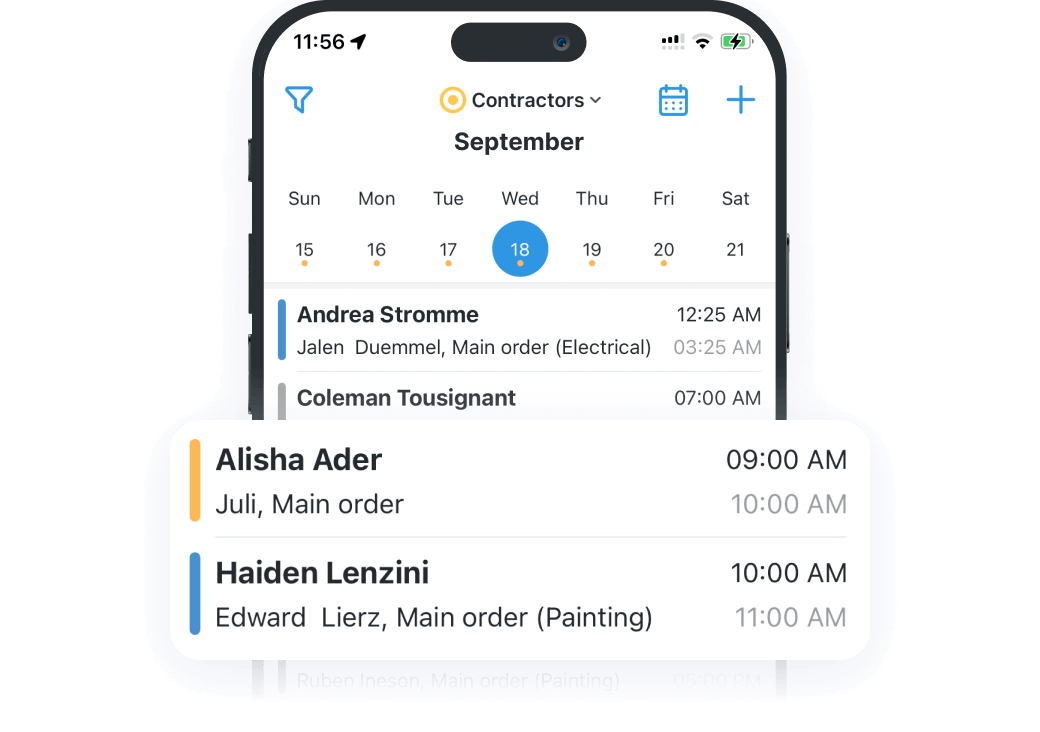 Gestione las reservas desde cualquier lugar con la aplicación móvil de Orderry