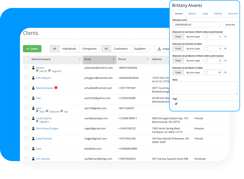 Auto Parts Store Software