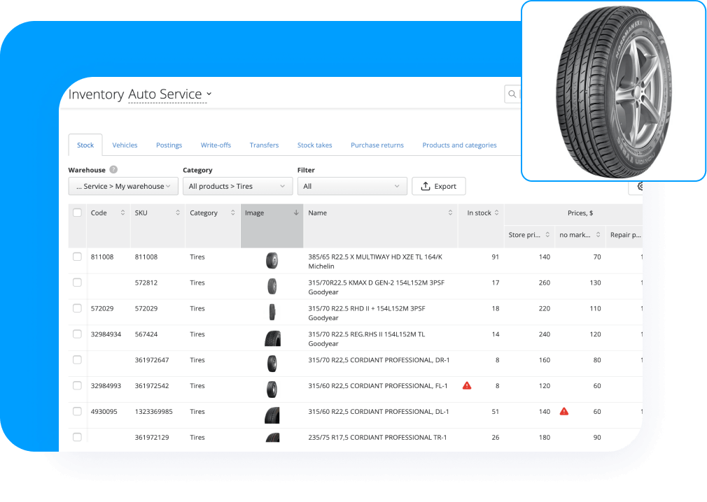 Auto Parts Inventory Software