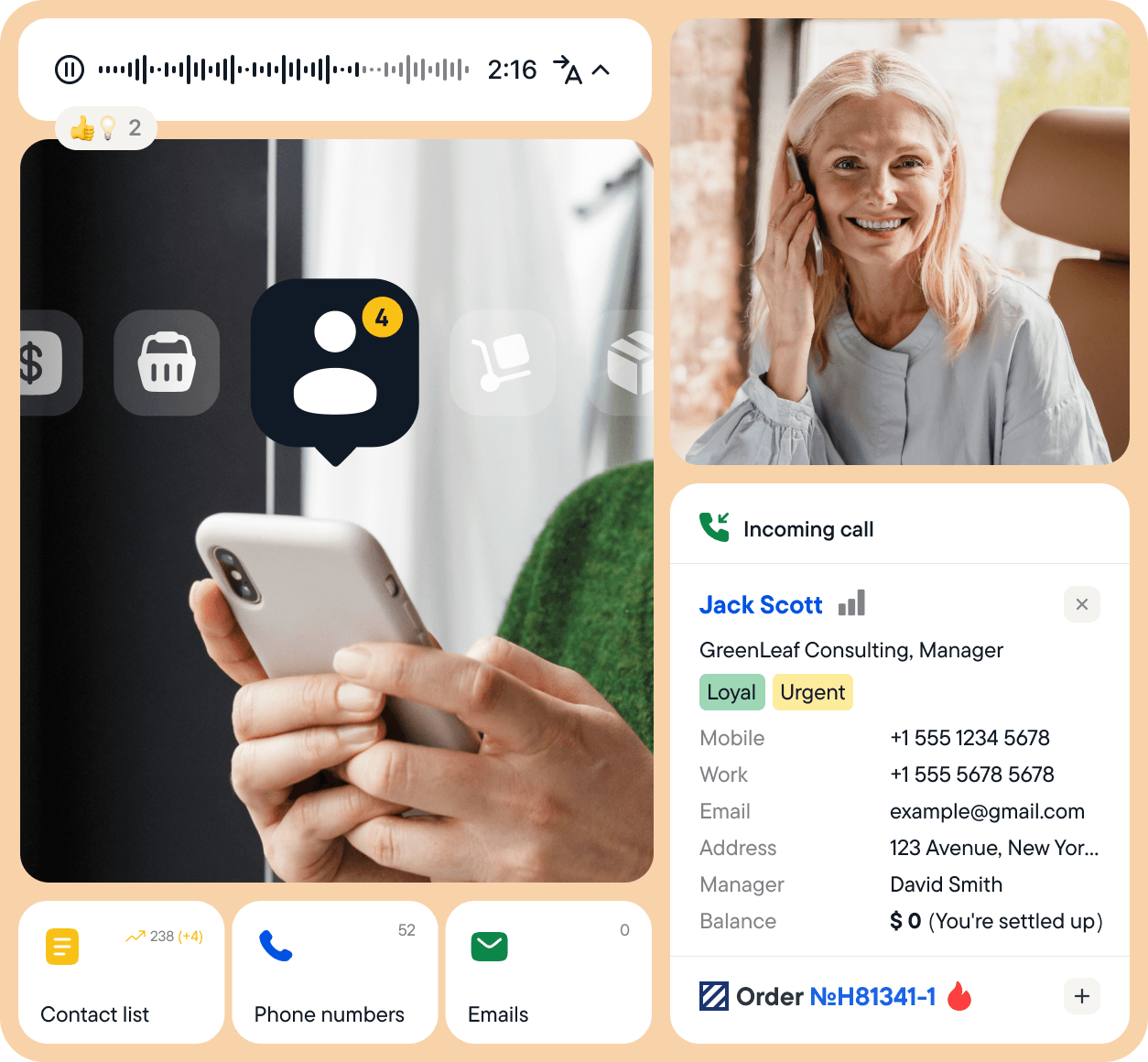 Software de gesti&oacute;n de contactos