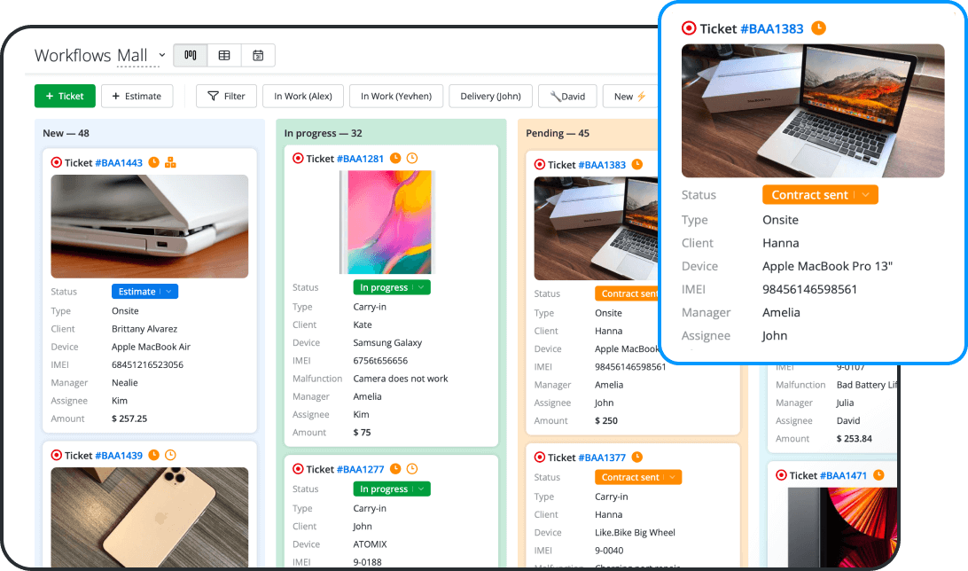POS with Built-In Repair Ticketing for Service Teams