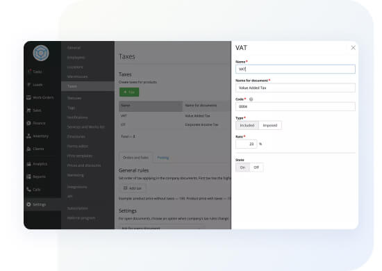 Computing of Sales Tax