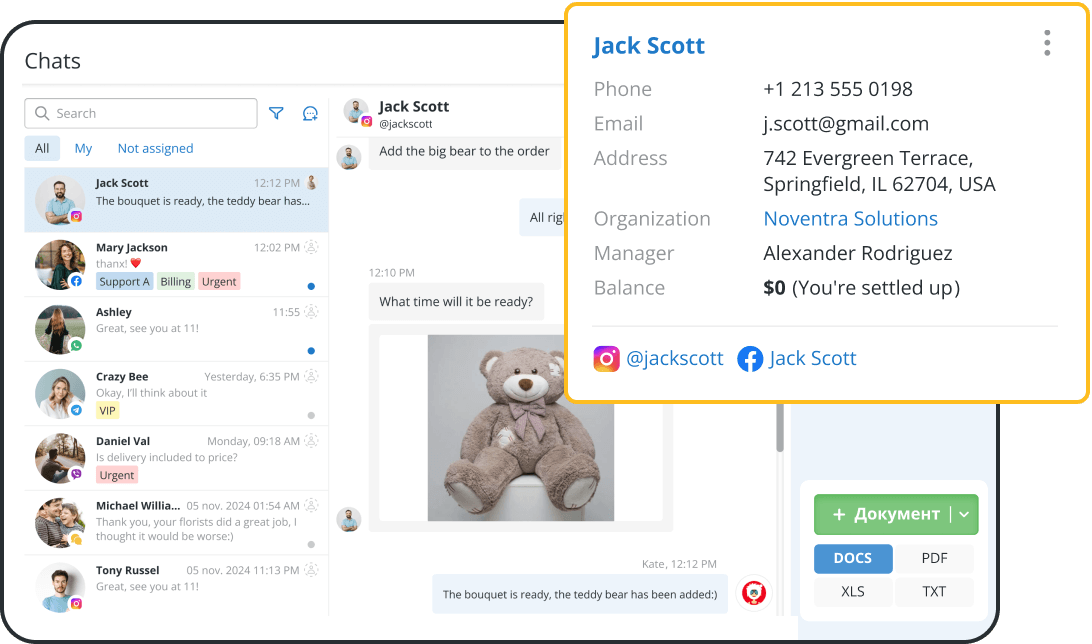 Convert Chats into Sales with Messengers and Social Media CRM Integration Convert Chats into Sales with Messengers and Social Media CRM Integration