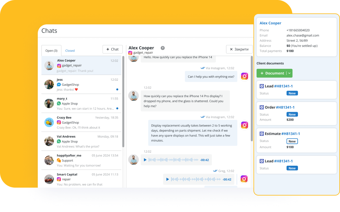 Customer communication is made even more accessible Customer communication is made even more accessible