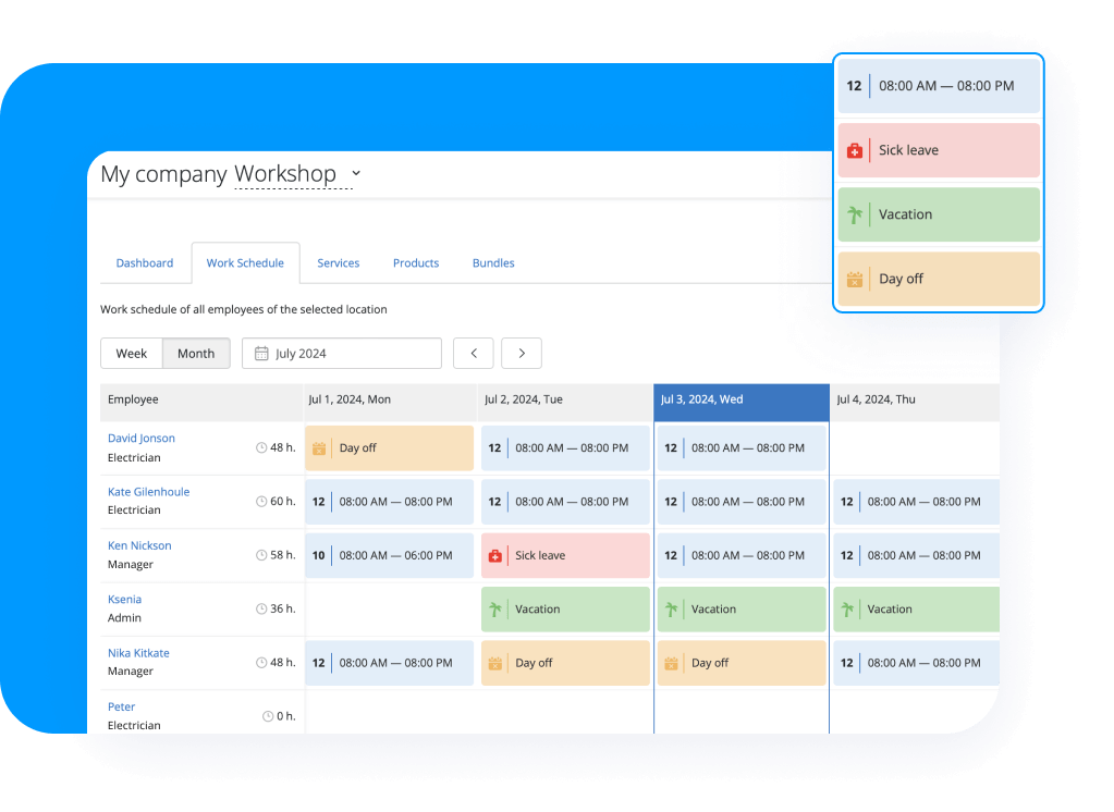 SElectrician Scheduling Software Electrician Scheduling Software