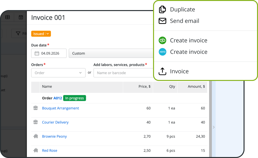 Follow Each Payment From Sale to Report with Florist Accounting Software