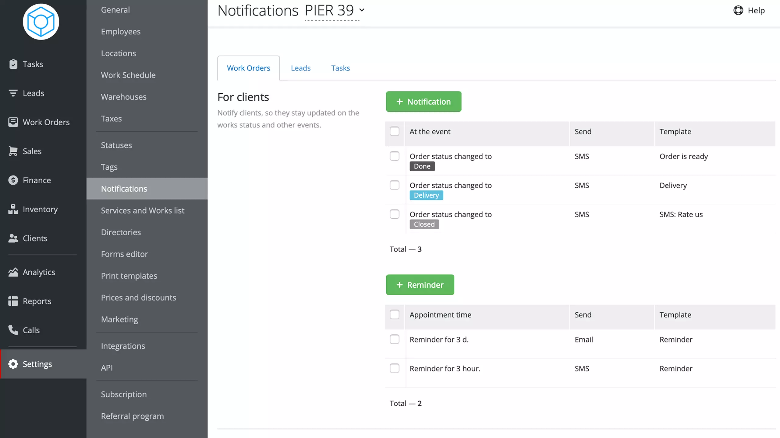 Scheduled SMS sending for timely communication