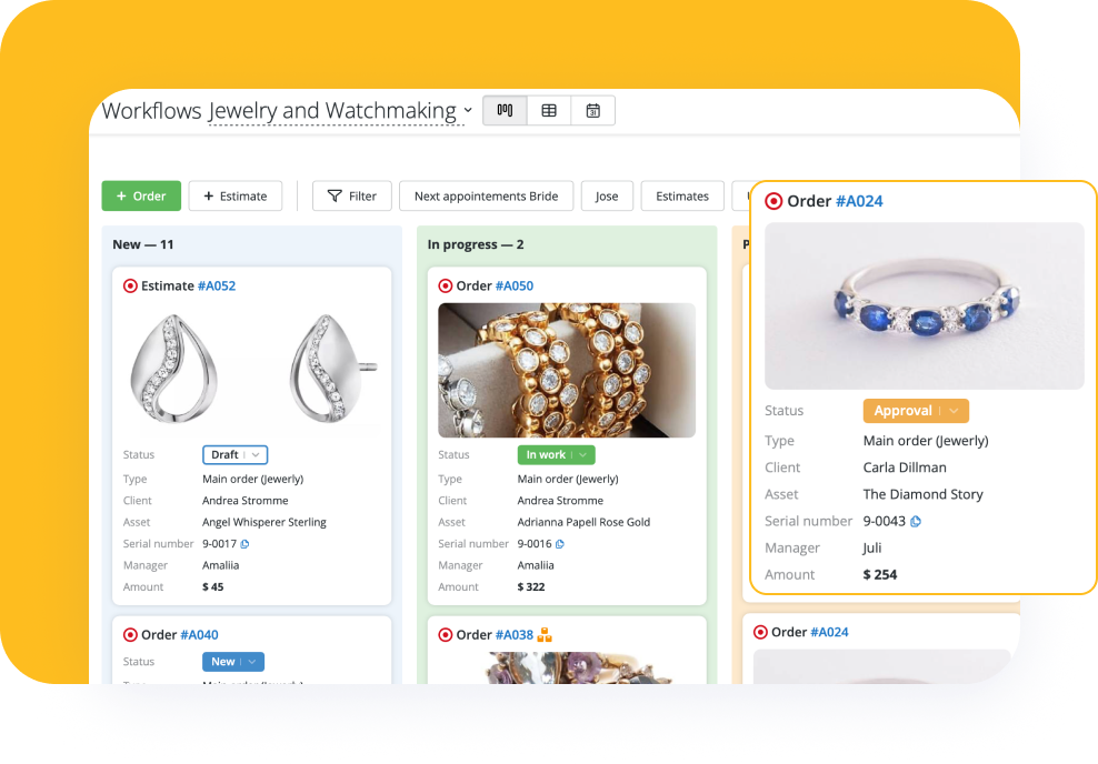 Jewelry Manufacturing Software Jewelry Manufacturing Software