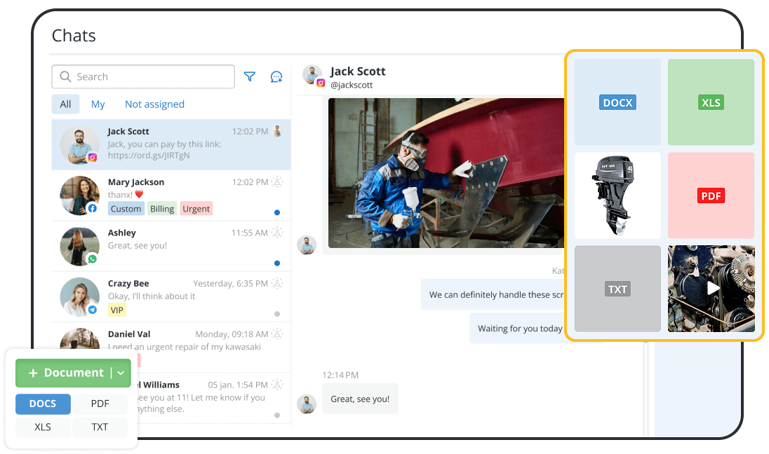 Software CRM de mantenimiento de yates y embarcaciones para fidelizar a sus clientes