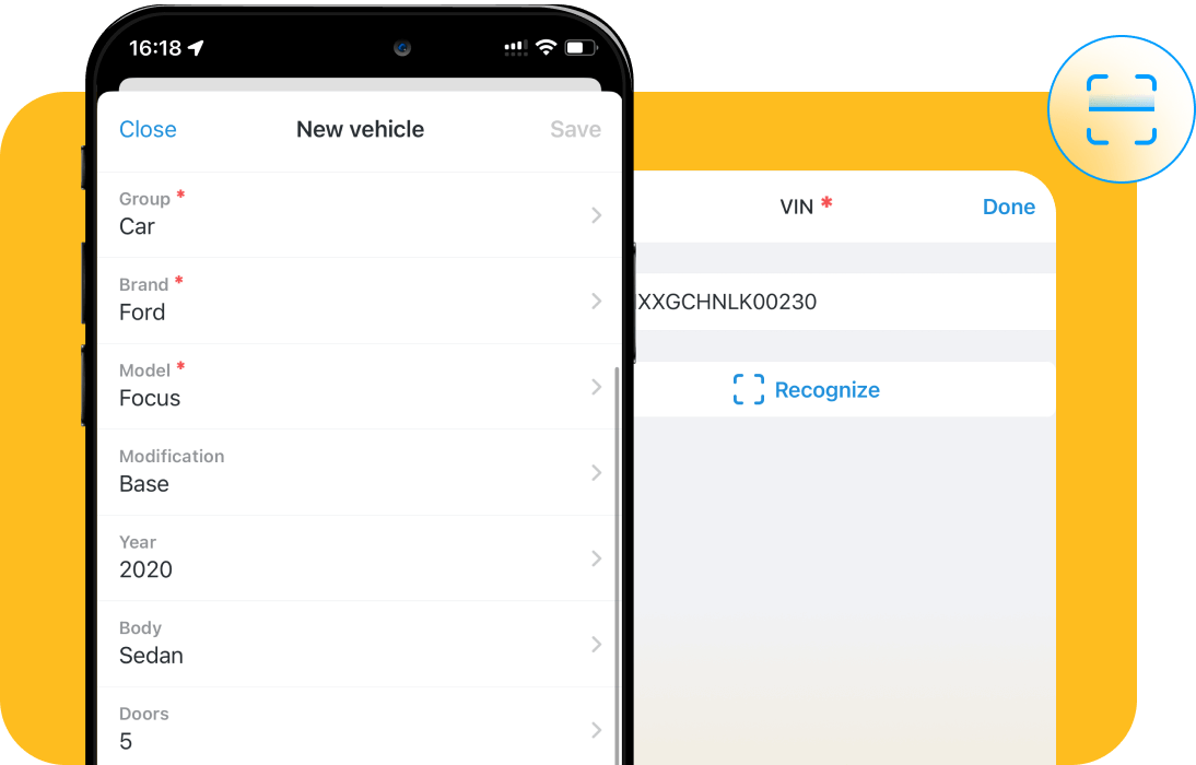Mechanic Work Order App