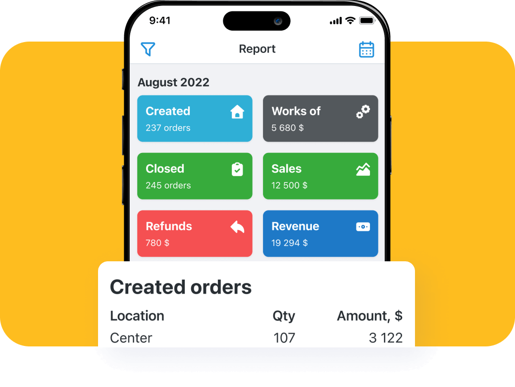 View Analytics on Leads and Work Orders in a Convenient Format View Analytics on Leads and Work Orders in a Convenient Format