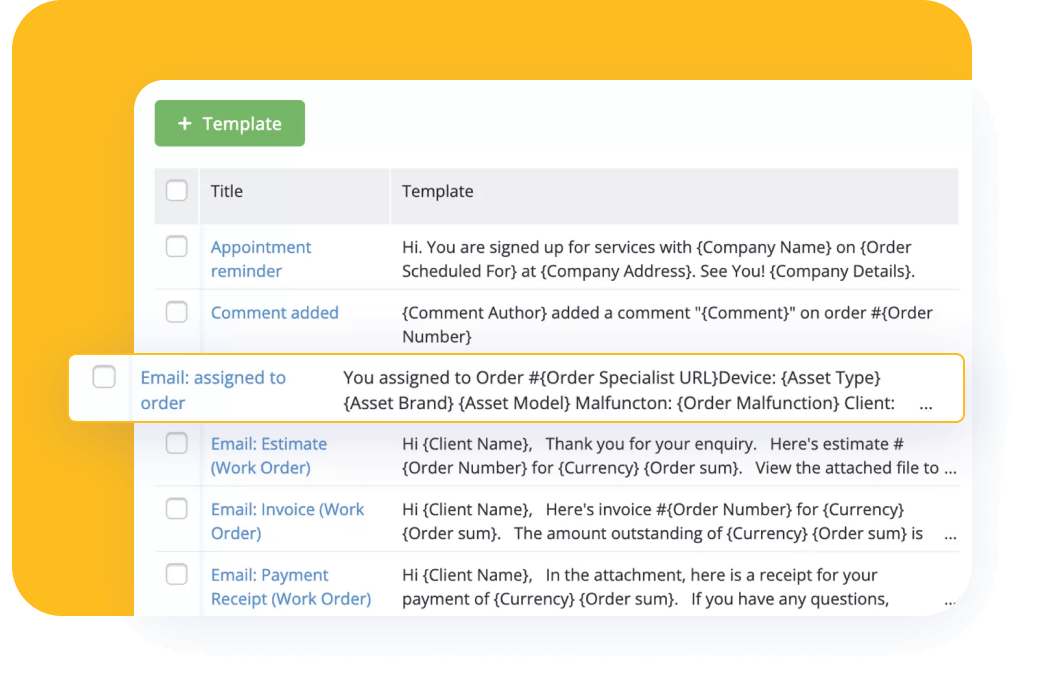 Automatic Notifications for Your Customers and Entire Team