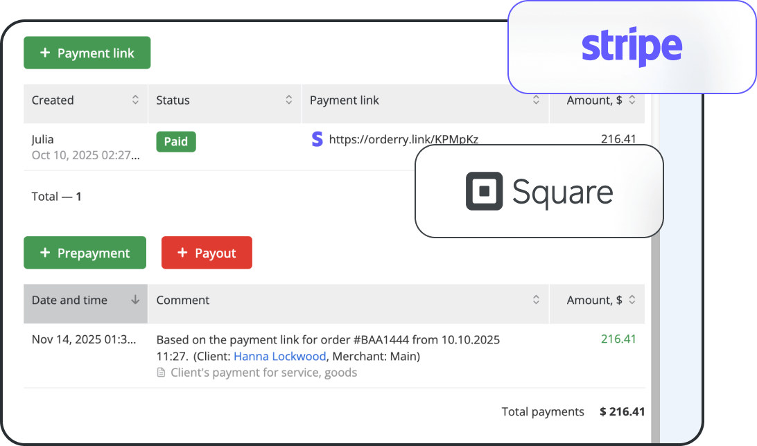 Tire Shop Invoicing & Payment Software