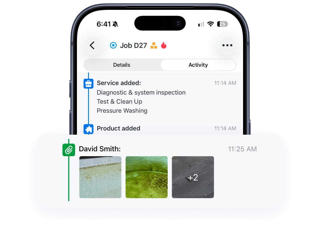 Handle Pool Service Visits from Your Phone