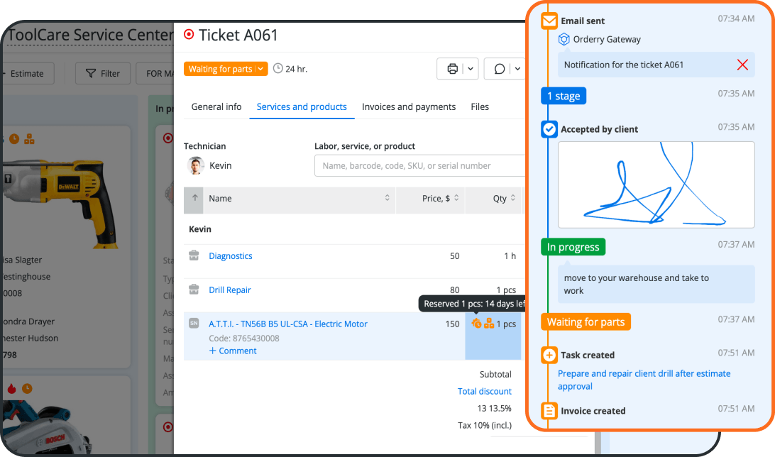 Plan Service Dates Before the Tools Drop Out of Work