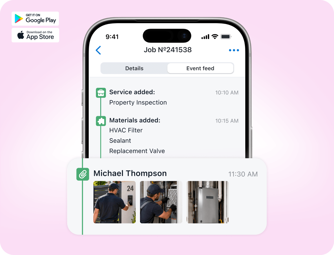 Use a Property Maintenance App to Send Job Details to the Field