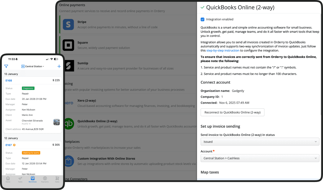 Integraci&oacute;n con QuickBooks con soporte e incorporaci&oacute;n guiada