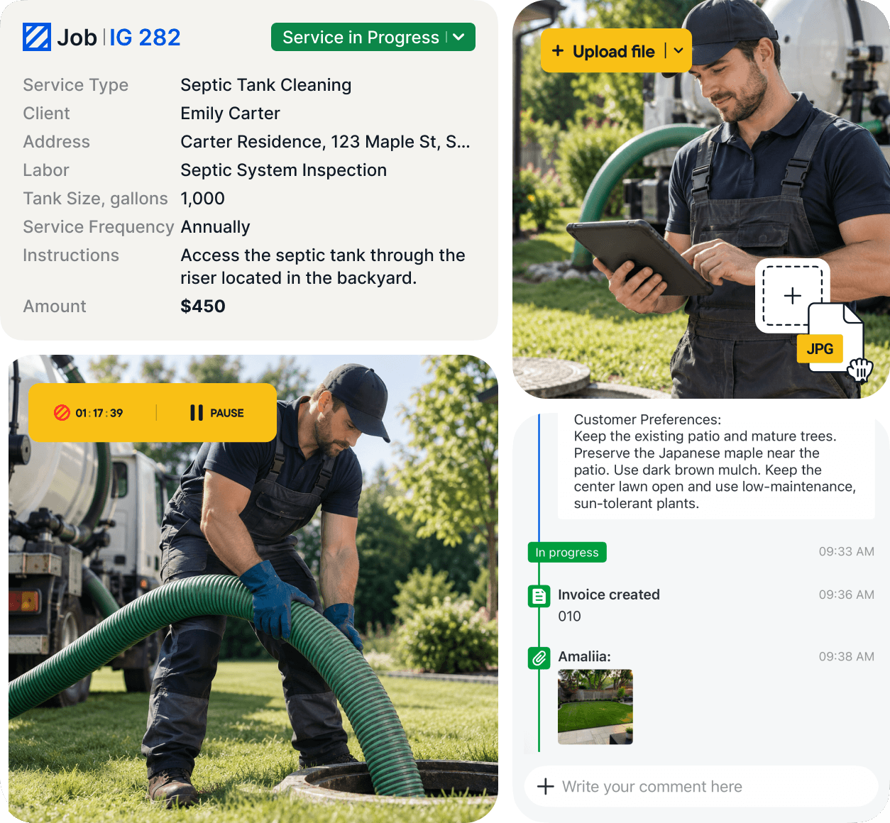 Septic Business Software