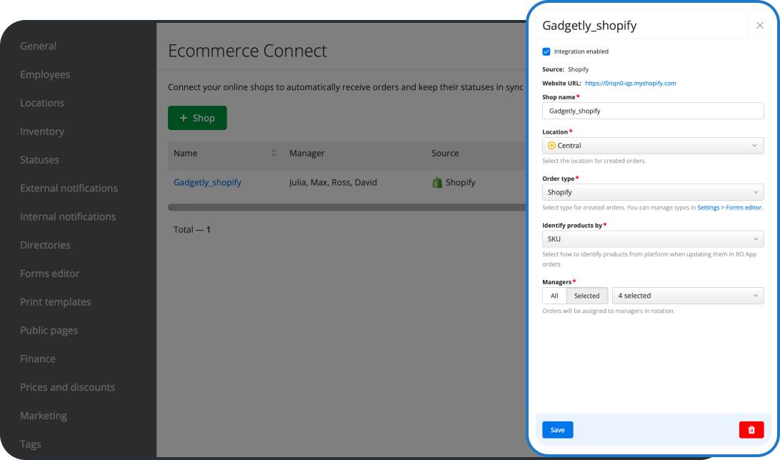 Manage All Your Shopify Stores in One Software