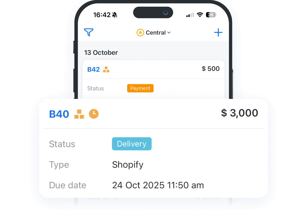 Mobile Order Management App for Shopify Sellers