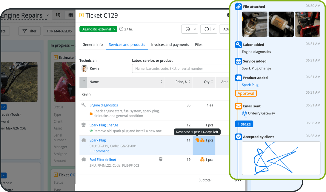 Keep Repair Jobs Clear with Small Engine Repair Ticketing Software