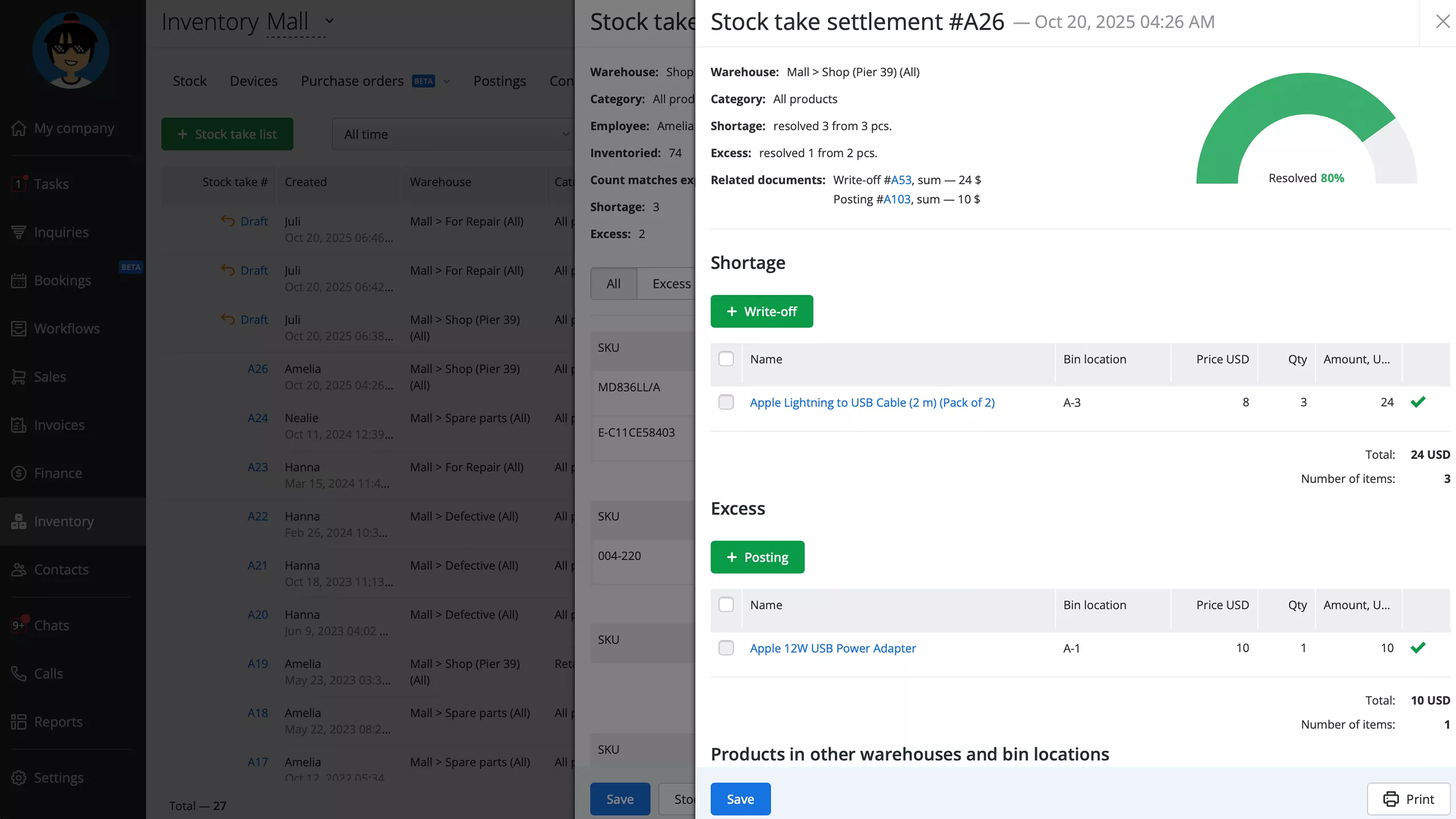 4. You miss sales opportunities because of mismatched stock levels