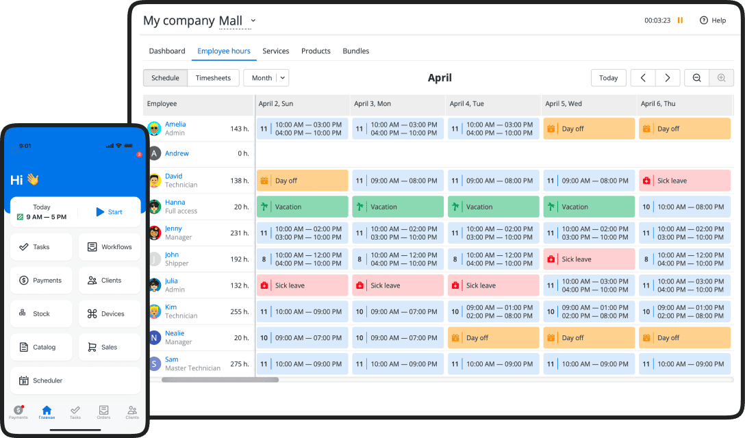 Resumen: Por qu&eacute; elegir Orderry en lugar de una aplicaci&oacute;n de fichaje independiente