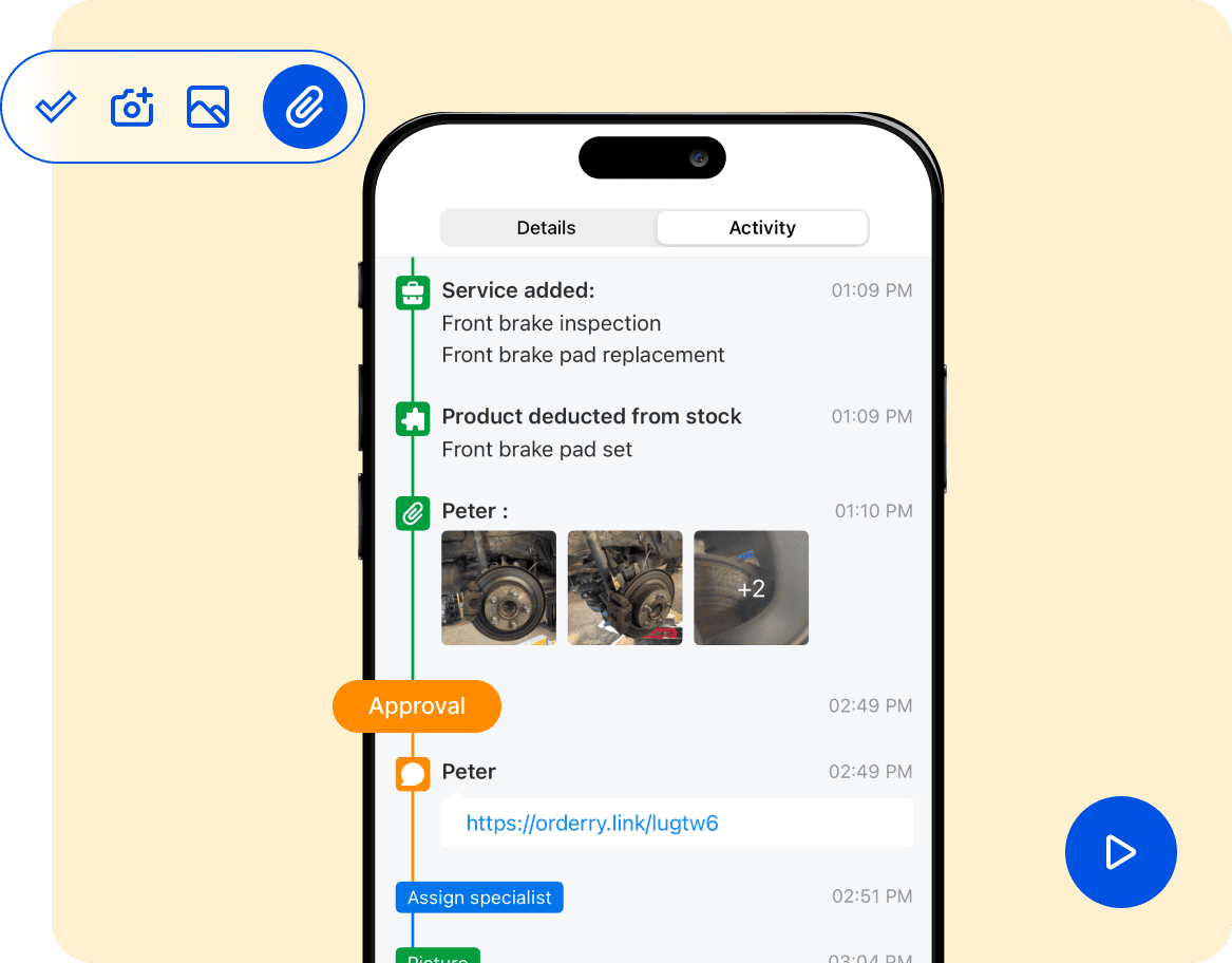 Work Order Management App with Client Bookings