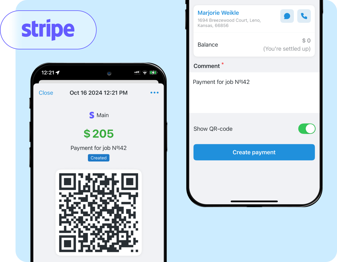 Payments via Stripe Payments via Stripe